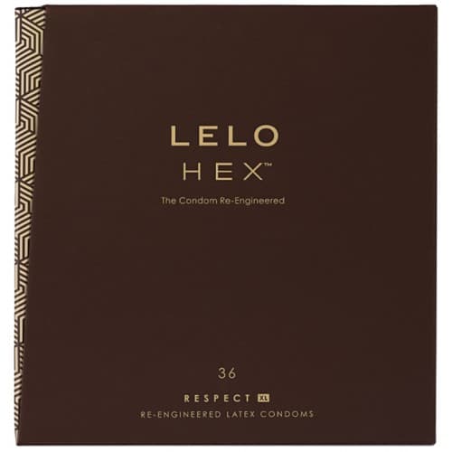 Презервативы Lelo Hex Respect XL 36 шт — фото 1